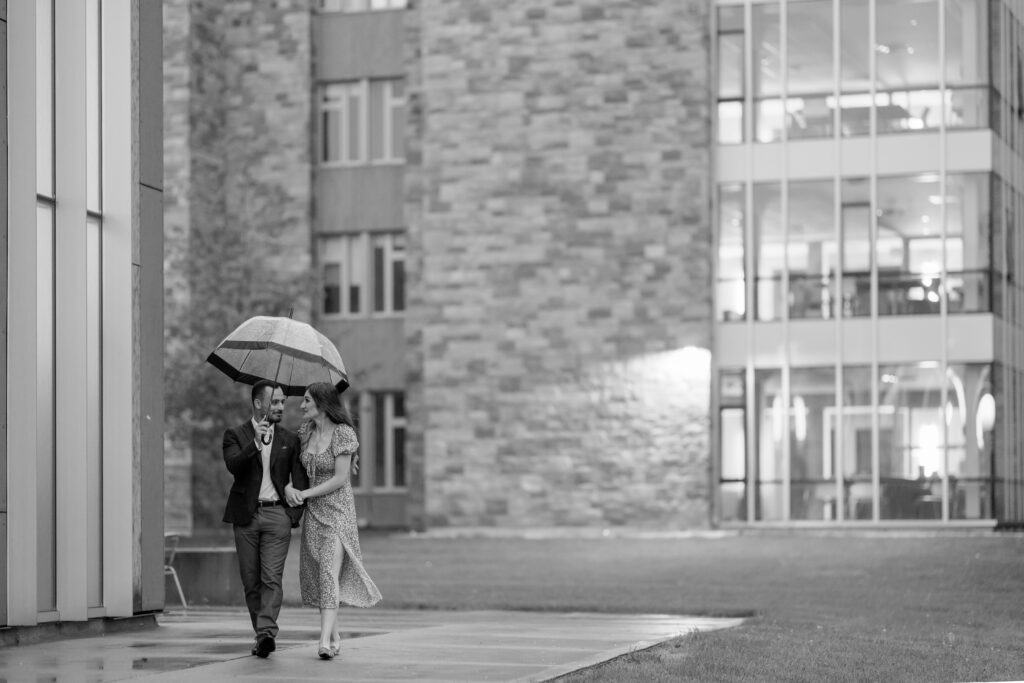 Rainy Engagement Shoot