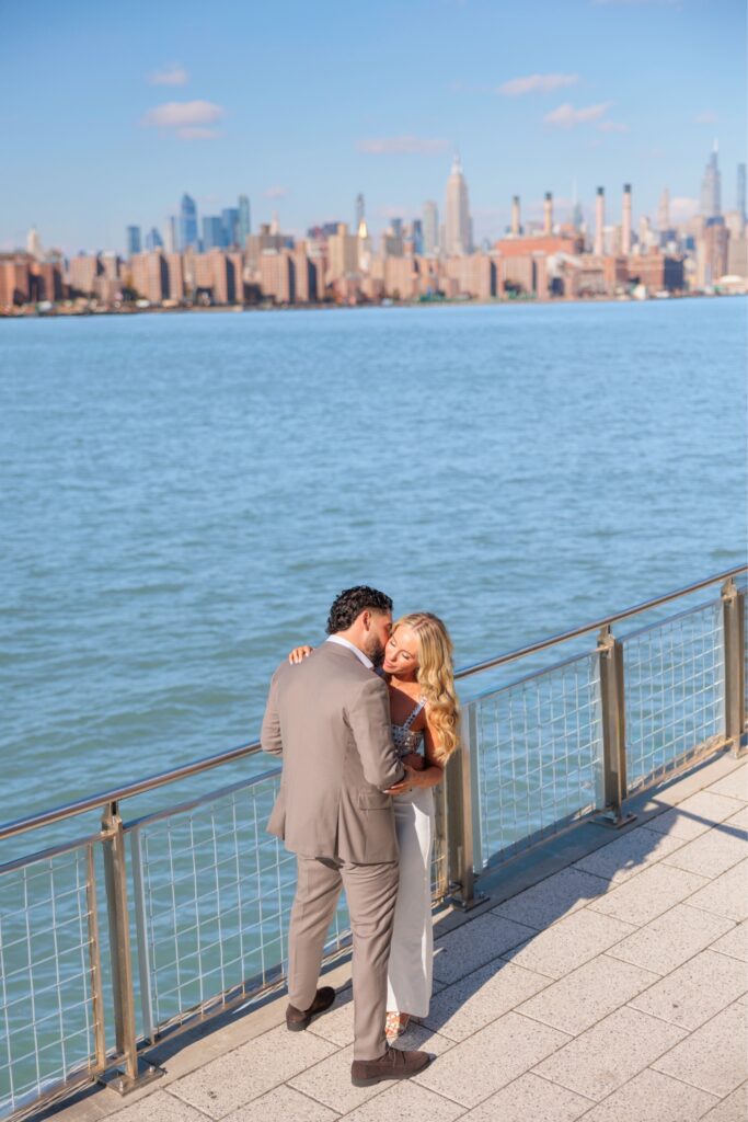 Manhattan Skyline from Domino Park
